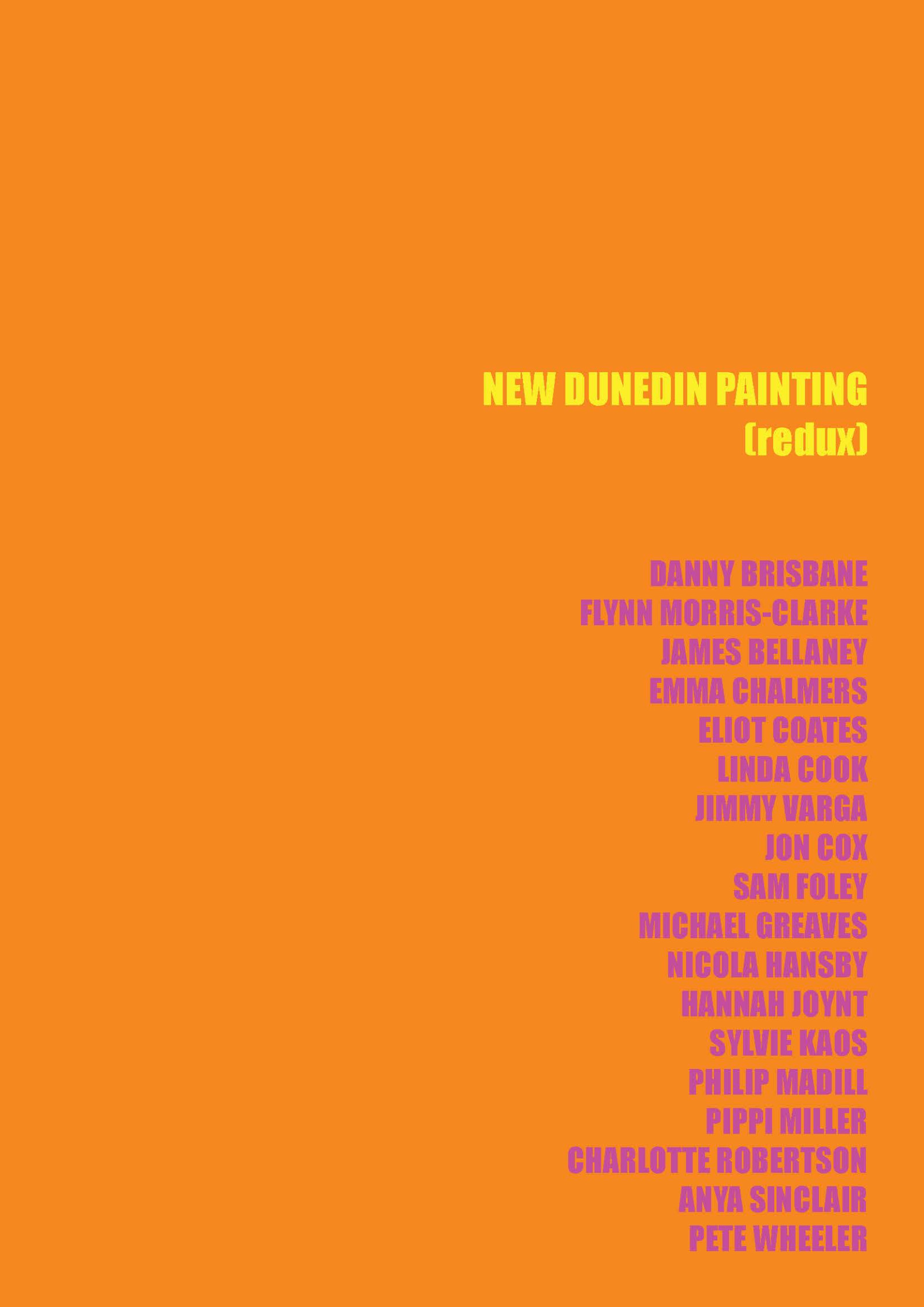 New Dunedin Painting Catalogue