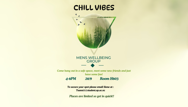 Chill Vibes Mens Wellbeing group 1920 x 1080 px